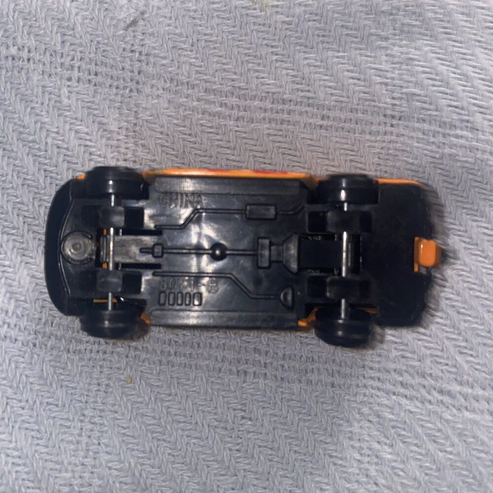 Vintage Suntoy 2.5” Long Plastic Orange A Construction Group Truck Car (JL) - Picture 2 of 3